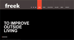 Desktop Screenshot of freek.nl