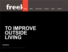 Tablet Screenshot of freek.nl
